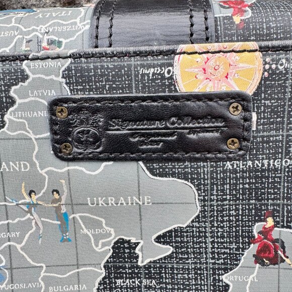 Set of 2 Sharif Signature Collection Map Crossbody Bag Bundle - Picture 11 of 17